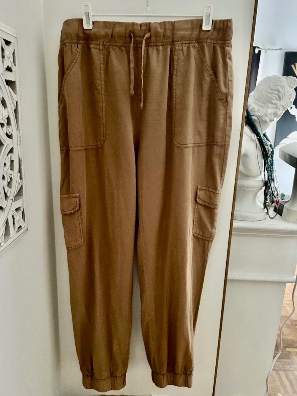 CAFE coloured Cargo style pants NWOT XL